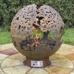 Round Fire Pit