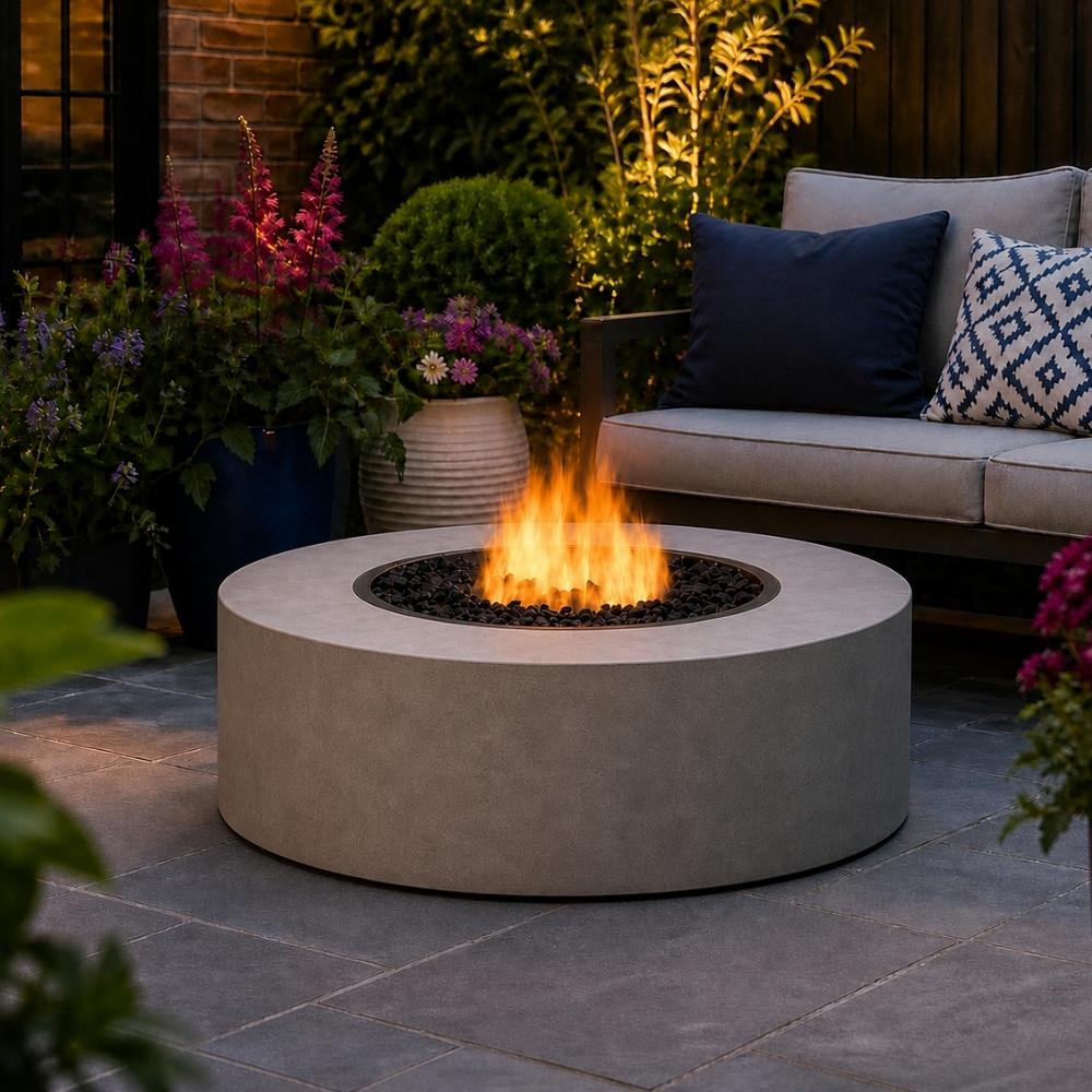 ストーブ EcoSmart Fire Lantern Outdoor EcoSmart Fire Ark 40 Gas Fire Pit Table – FirePit.co.uk