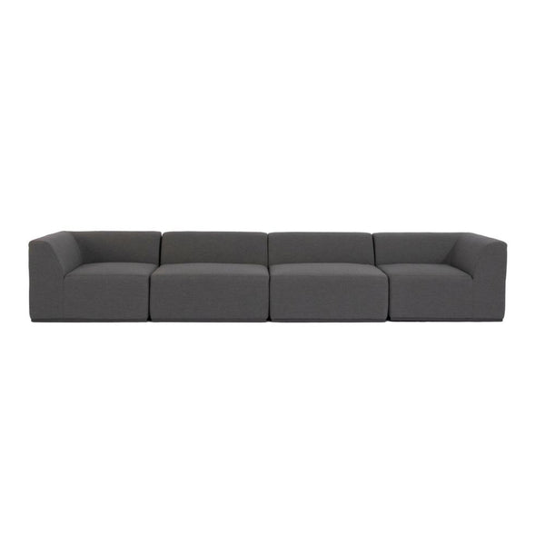 Blinde Design Relax 4 Seat Sofa Flanelle