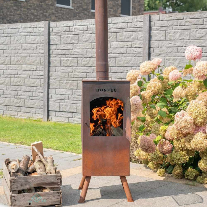 BonFeu BonCarré Outdoor Fireplace