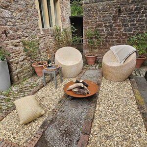 Chiaro Corten Steel Fire Pit