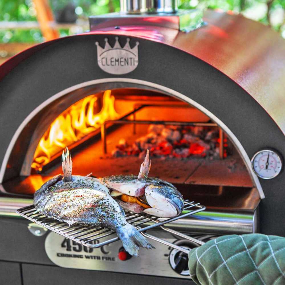 Best Pizza Italian Gas Pizza Oven Clementi Original Gas Fired