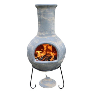 Gardeco Colima XL Mexican Clay Chimenea