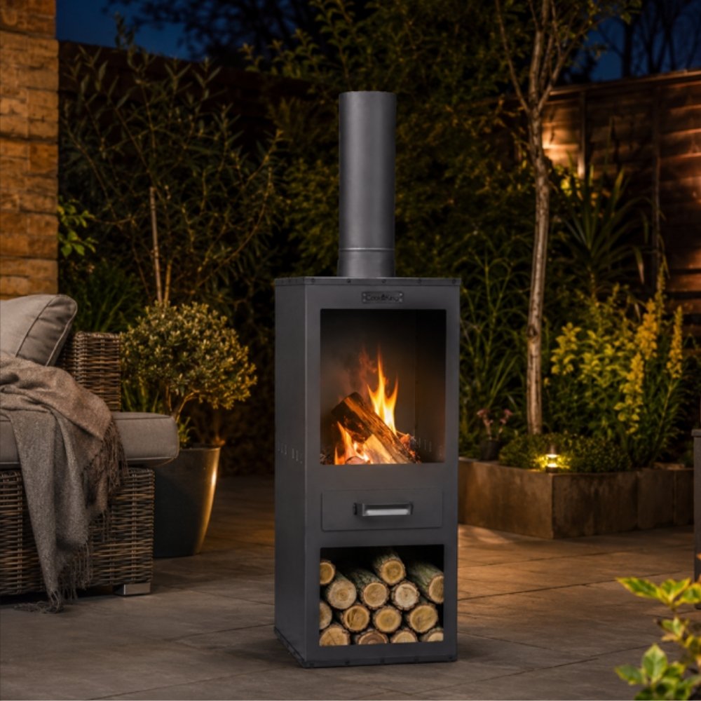 Cook King Rosa Outdoor Fireplace