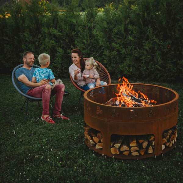 Grillsymbol Antigo Corten Steel Fire Pit