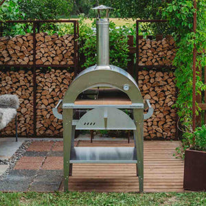 Stainless Steel Pizza Oven and stand