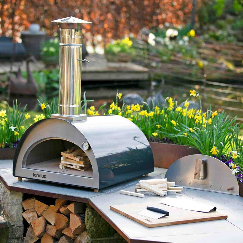Igneus Classico Oudoor Wood Burning Pizza Oven – FirePit.co.uk