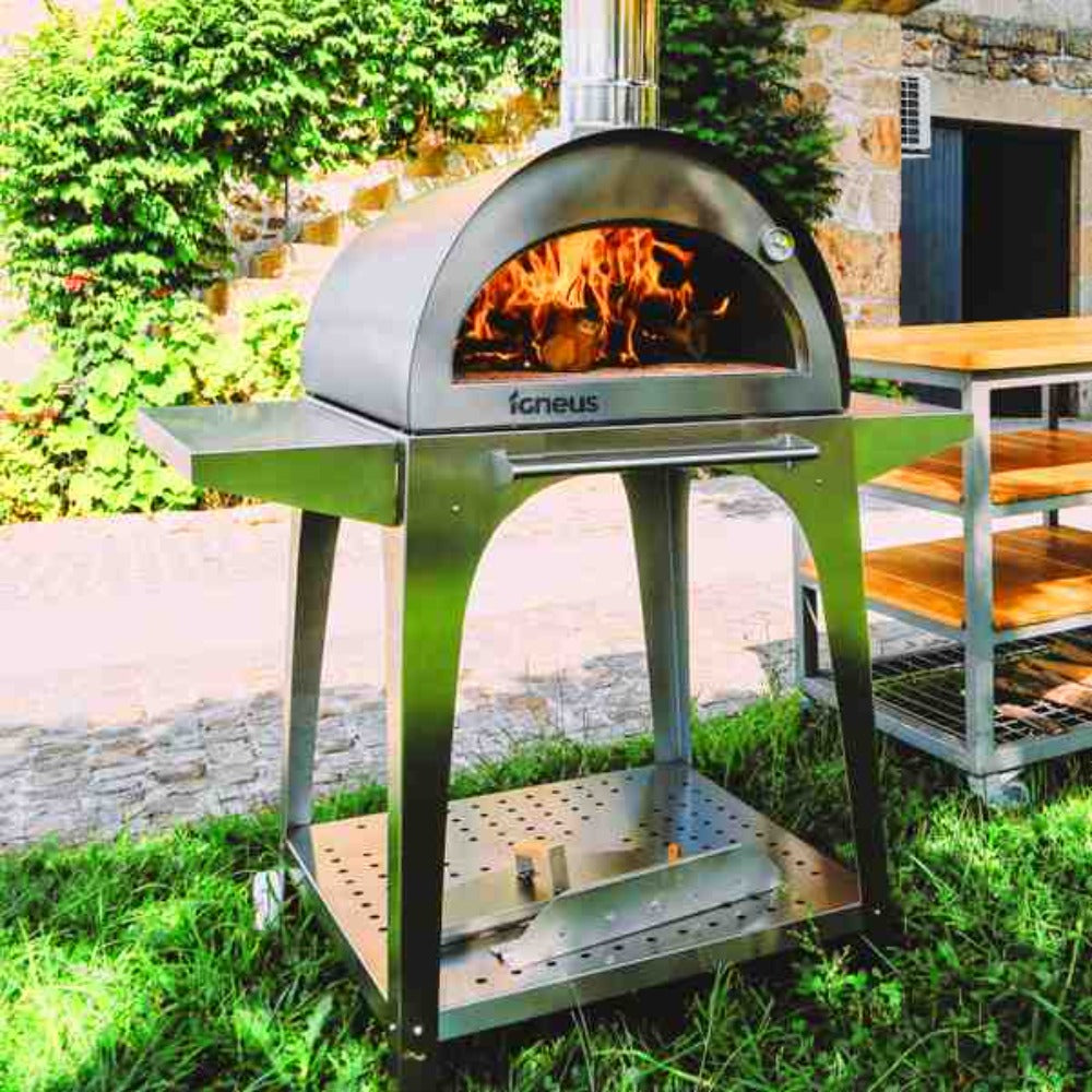 Igneus Pizza Oven Stand Side Shelves – - Main Image