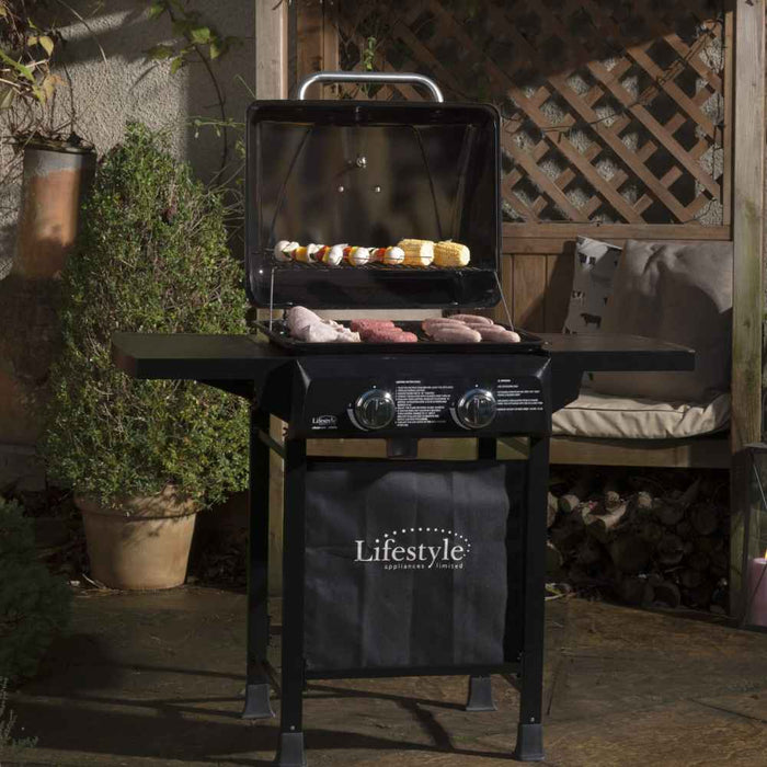 Lifestyle Cuba Gas Barbeque with Side Shelves