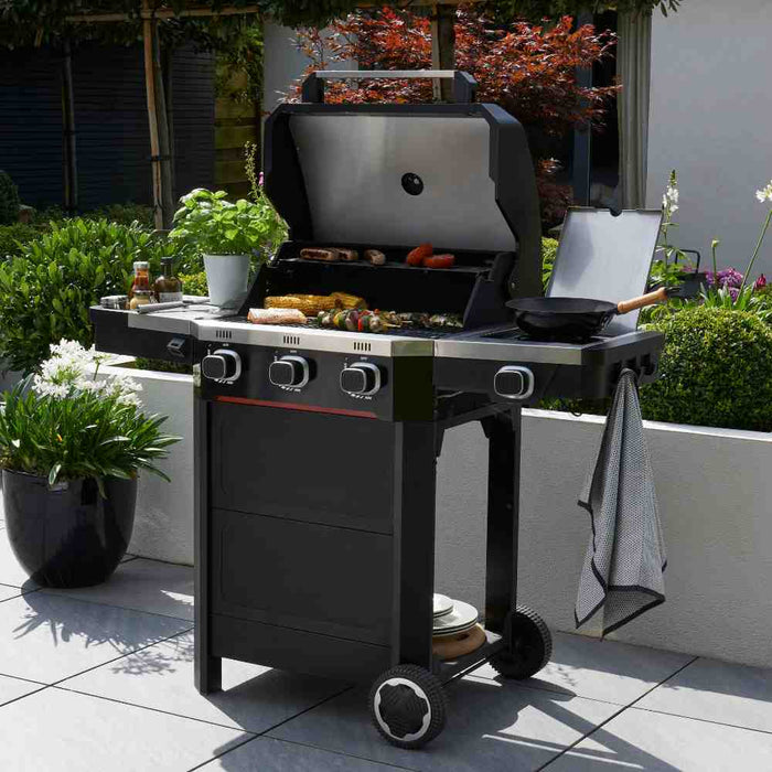 Norfolk Grills Atlas 3 Gas BBQ Grill