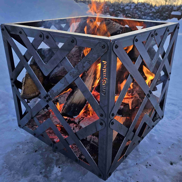 GrillSymbol Sverre Corten Steel Fire Pit