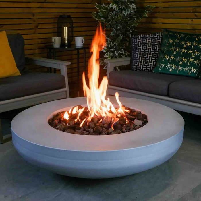 Brightstar Fires Lunar Round Gas Fire Pit Table