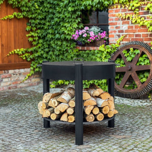 Cook King Fire Pit Cook King Montana Fire Pit 80cm x 80cm x 80cm