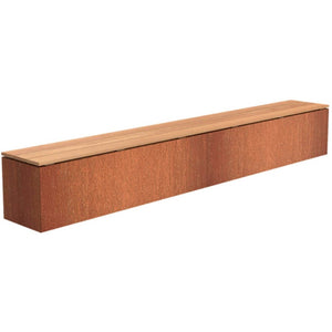 Adezz Forno Garden Furniture Extra Large Adezz Corten Bench