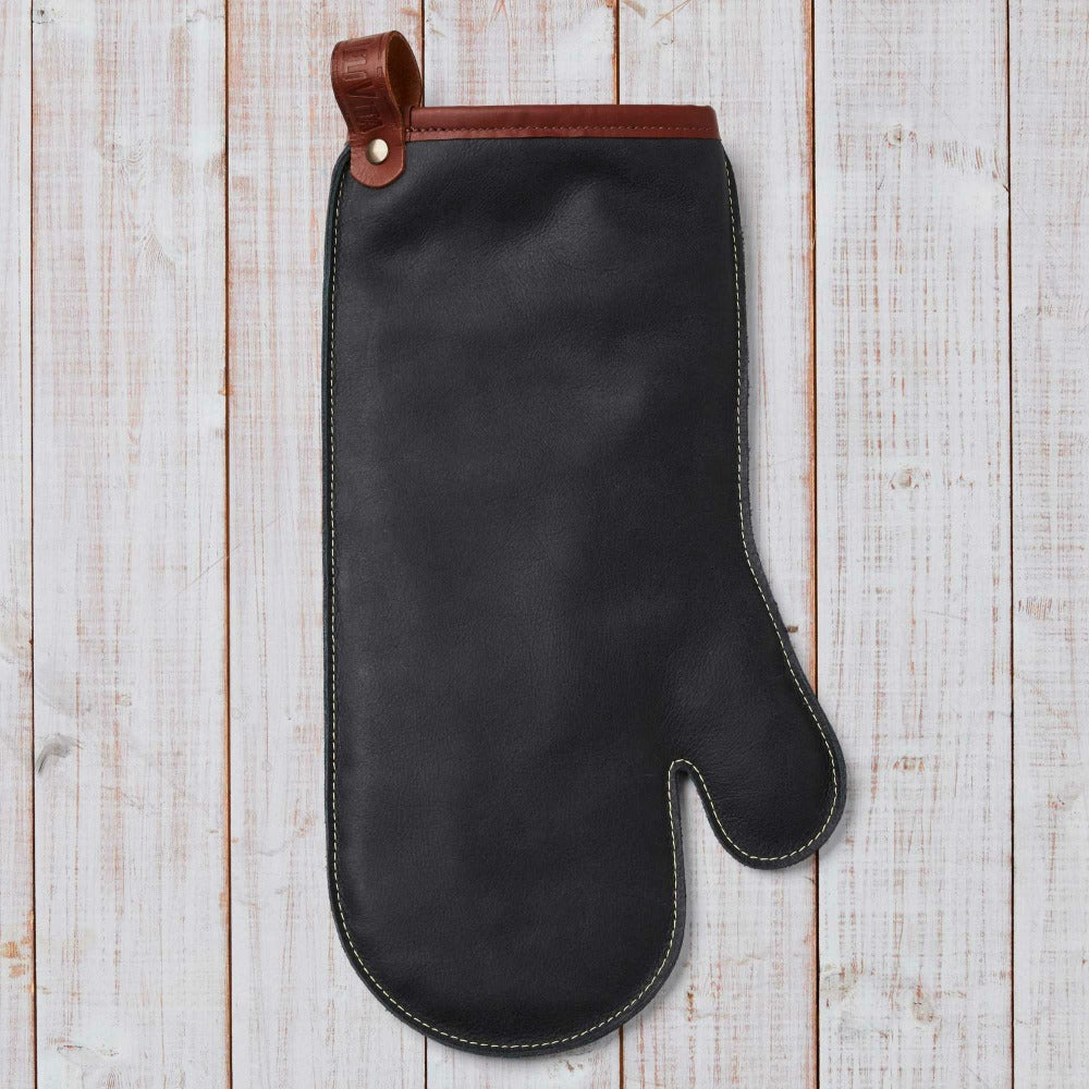 Premium Quality Buffalo Leather Oven Mitt for Use With Oven, Stove