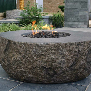 Elementi Fire Gas Fire Pit Elementi Fire Boulder Fire Pit Table