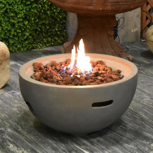 Elementi Fire Gas Fire Pit Modeno Nantucket Fire Bowl