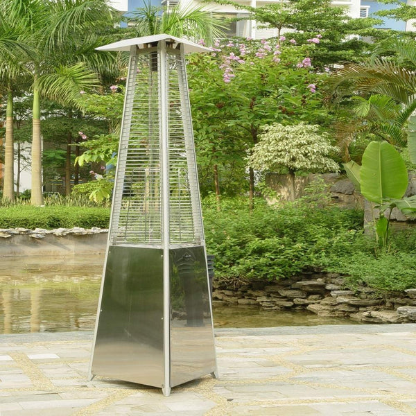 Lifestyle Appliances Patio Heater Lifestyle Tahiti II Stainless Steel Flame Heater