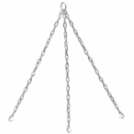 Gardeco Galvanised Steel Cooking Chains for Tripod, 3 x 50cm