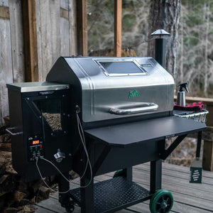 Green Mountain Grill Smoker GMG Ledge Stainless Steel BBQ Smoker
