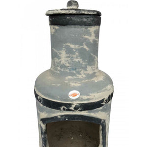 Gardeco Chimenea Gardeco Botones Mexican Chimenea in Grey Medium