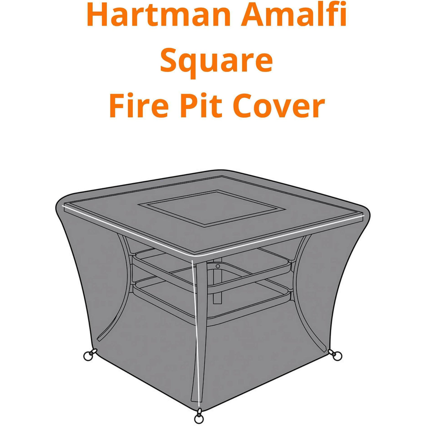 Hartman Covers for the Amalfi, Apollo, Aurora and Rosario Fire Pit Tab