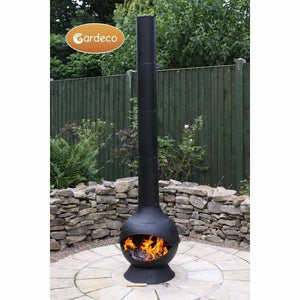 Gardeco Chimenea Gardeco Kaska Modern Steel Chimenea