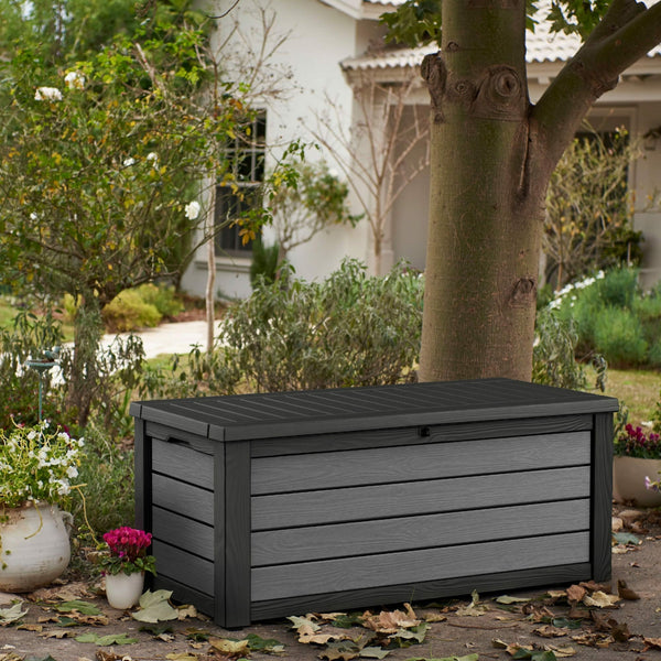 Keter Garden Storage Keter 570L Brushed Garden Storage Box
