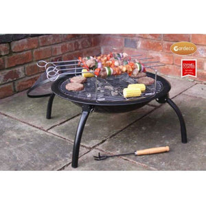 Gardeco Barbecue Gardeco Lucio Fire Bowl with Rotisserie