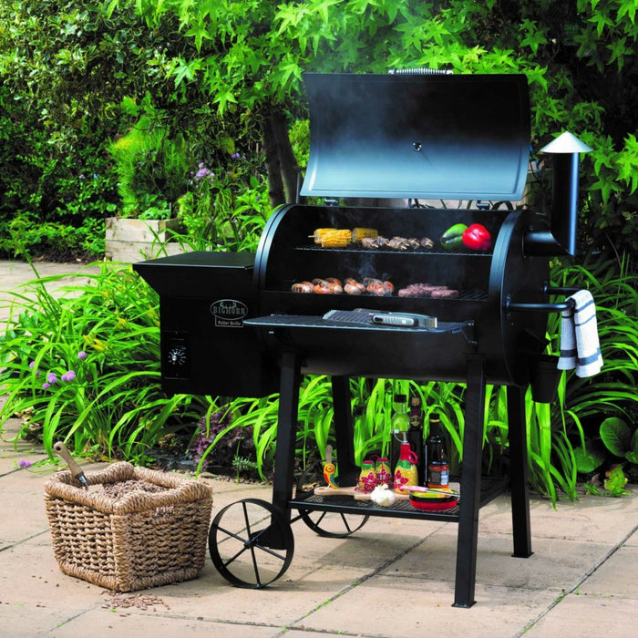 Lifestyle Big Horn Pellet Grill BBQ Smoker –
