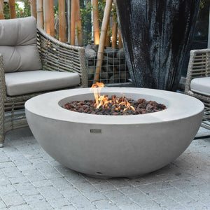Elementi Fire Gas Fire Pit Products Lunar Fire Bowl Table