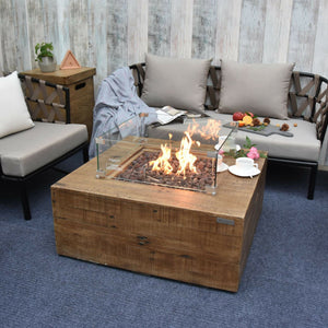 Elementi Fire Gas Fire Pit Modeno Wilton Fire Pit Coffee Table