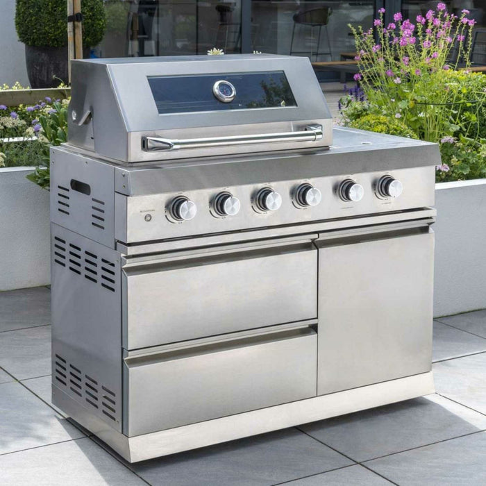 Norfolk Grills Absolute 400 Gas BBQ 4 Burner and Cover