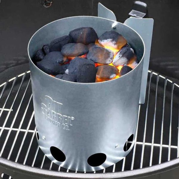 Pit Barrel Chimney Starter for Charcoal