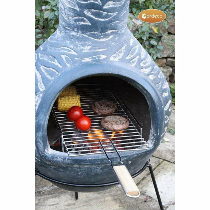 Gardeco Removable BBQ Stainless Steel Grill extra-large 24 cm wide x 71 cm long