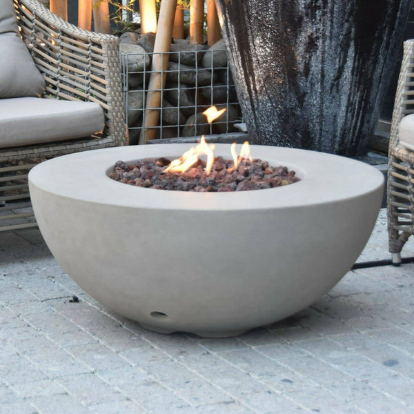 Elementi Fire Gas Fire Pit Modeno Roca Fire Bowl