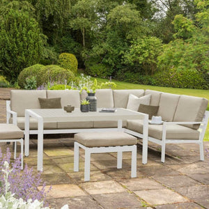 Titchwell Garden Furniture Titchwell Corner with Standard Table White