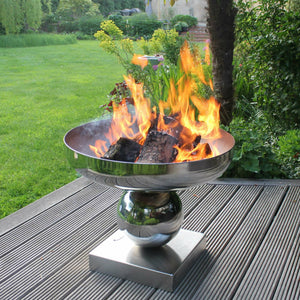 Metal Vision Fire Pit Metal Vision 50 cm Stainless Steel Fire Pit