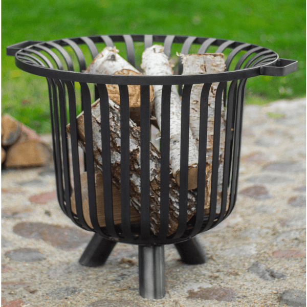 Cook King Fire Basket Cook King Verona Fire Basket Steel Portable 60cm