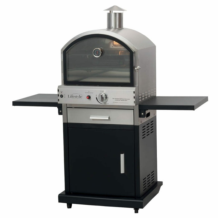 Lifestyle Verona Deluxe Pizza Oven Gas Stainless Steel