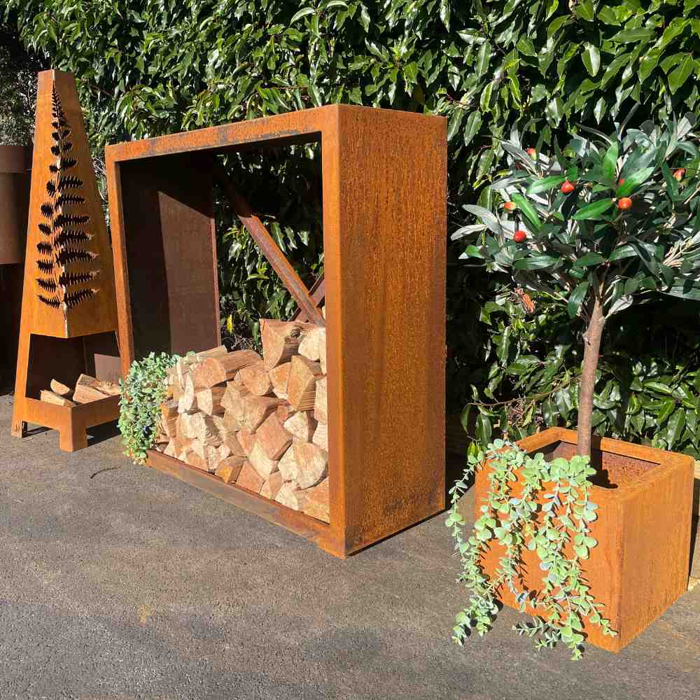 Log store best sale weather cover