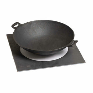 GrillSymbol Accessories GrillSymbol Cast Iron Wok for Chef BBQ