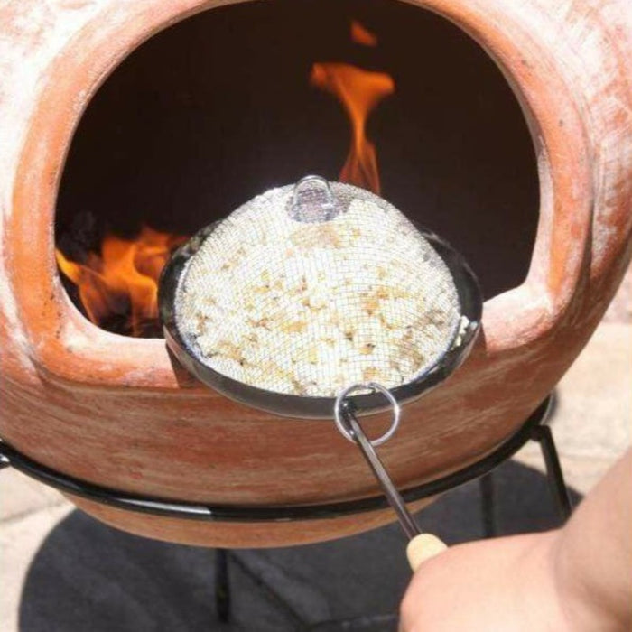 Gardeco Popcorn Pan With Lid