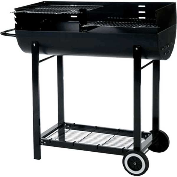 Lifestyle Appliances Barbecue Lifestyle Half Barrel Charcoal Barbecue