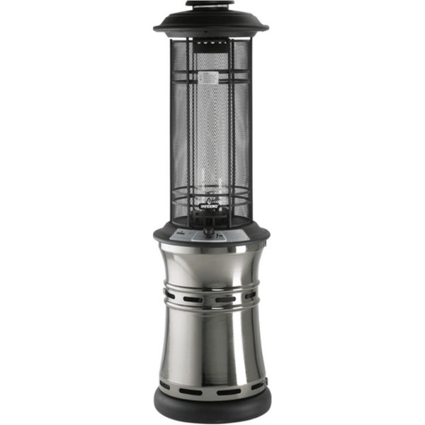 Lifestyle Appliances Patio Heater Lifestyle Santorini Patio Heater Gun Metal Quartz Glass 11kW